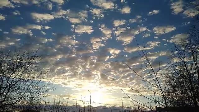 Супер закат в Одинцово ❄️ смотреть онлайн