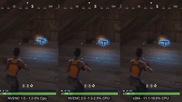 OBS Encoder Tests - NVENC 1.0, 2.0 and x264 смотреть онлайн