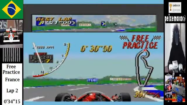 peixemacaco's SpeedRun Free Practice France 34''15 смотреть онлайн