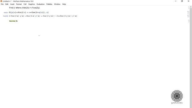 Implicit Differentiation in Mathematica смотреть онлайн