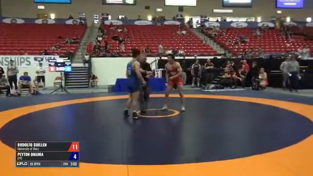 66 Con-Semi - Rodolfo Guillen (University of Mary) vs. Peyton Omania (CYC) смотреть онлайн