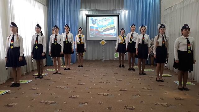 МБОУ:Мокро-Соленовскпя ООШ Отряд ЮИД "Пешеход" Тема выступления: "Получаем "ДДД" - Изучаем ПДД" смотреть онлайн