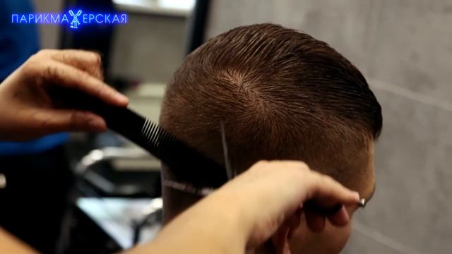 Мужская стрижка и укладка волос, Лобанка, 14 смотреть онлайн