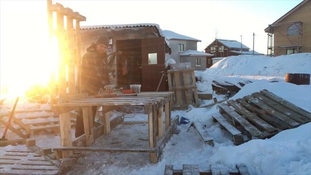 Курятник на лыжах, колесах, своими руками! смотреть онлайн