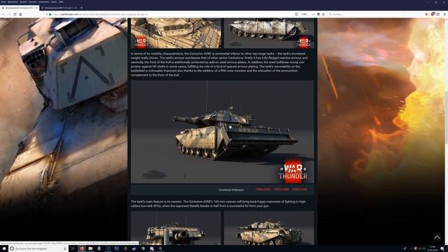 WT || Centurion AVRE & XM-1 (C+GM) - Realistic Expectations смотреть онлайн