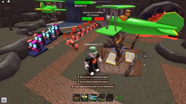 СОЛДАТЫ в ХАРДКОР СОЛО - Roblox Tower Defense Simulator смотреть онлайн