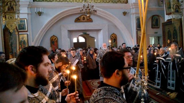 Пассия - часть первая .Великий пост. Свято - Духов кафедральный собор. смотреть онлайн