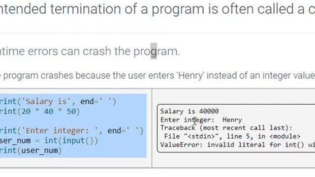 PYTHON--Types of Errors and Troubleshooting смотреть онлайн