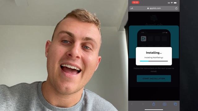 Flashlight Video Projector App Download Tutorial ✔️iOS & Android Holoflash Download App смотреть онлайн