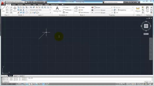 AutoCAD 2011 - Tutorial 04 смотреть онлайн