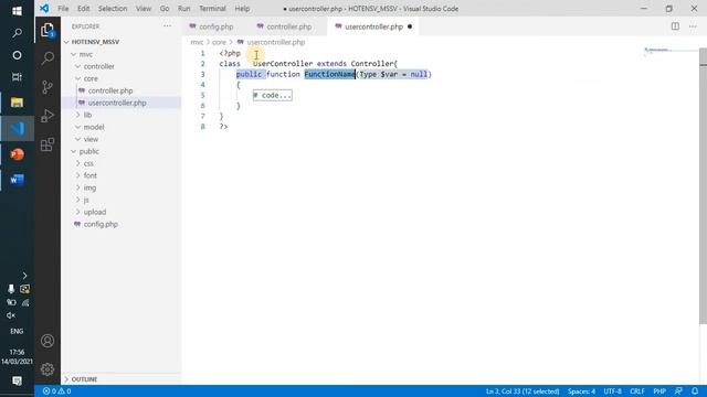 1 1 Cấu trúc Folder File Config controller смотреть онлайн