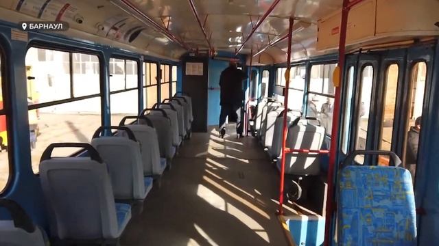 Обновление трамвайного парка Барнаула - Renewal of the Barnaul tram fleet смотреть онлайн