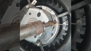 Моторчик отопителя печки VW transporter t3