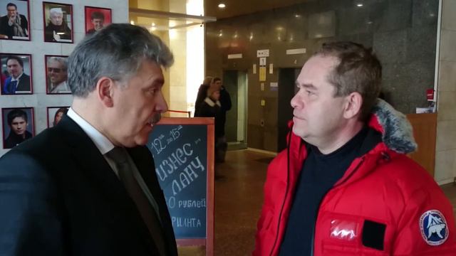 Грудинин Павел Николаевич в Ульяновске 13.03.2018 смотреть онлайн