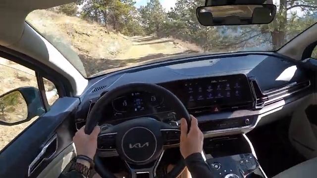 2023 Kia Sportage Hybrid EX - POV Off-Road Drive (Binaural Audio) смотреть онлайн