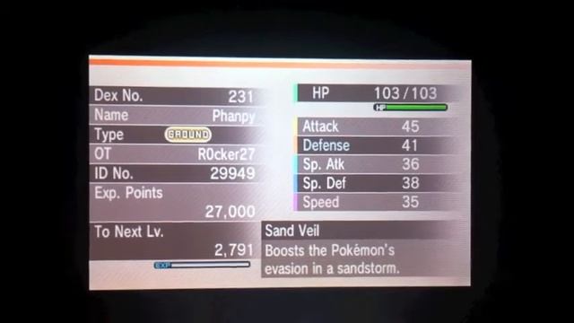 Pokemon X and Y Shiny Phanpy + Vacation Raffle! (Entry) смотреть онлайн