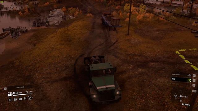 Riverside Repair | International Paystar 5070 | SnowRunner #8 | 4K смотреть онлайн