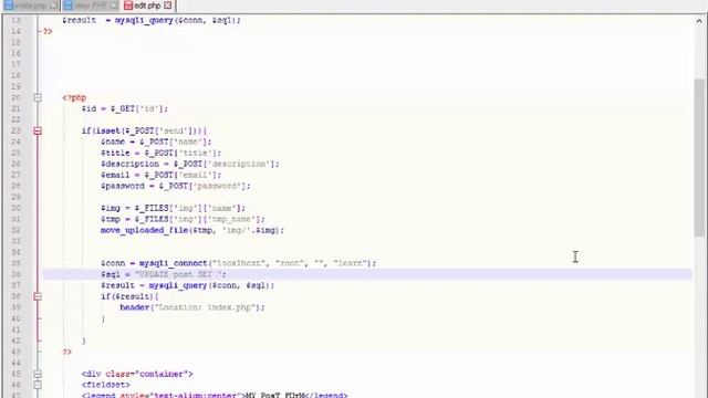 23(PHP Basic Tutorials) Update and Delete From Database. смотреть онлайн