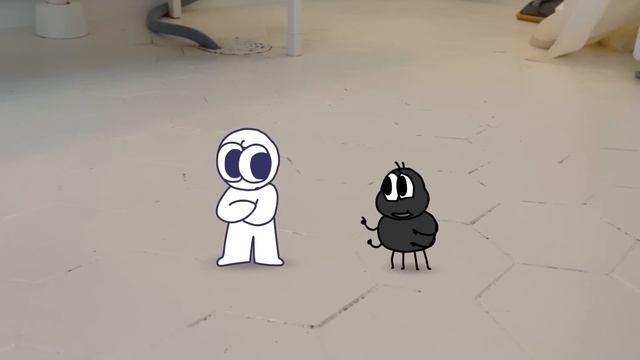 Rabbert finds spider in toilet