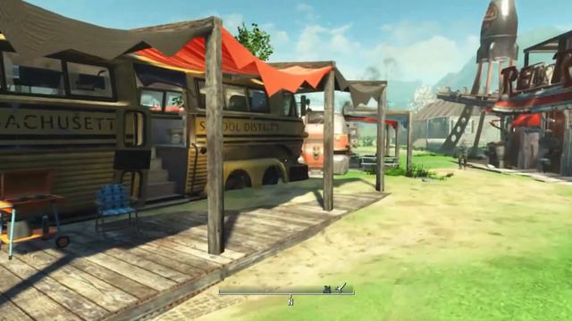 Fallout 4 Nuka-World Red Rocket Settlement by Helgatheangel смотреть онлайн