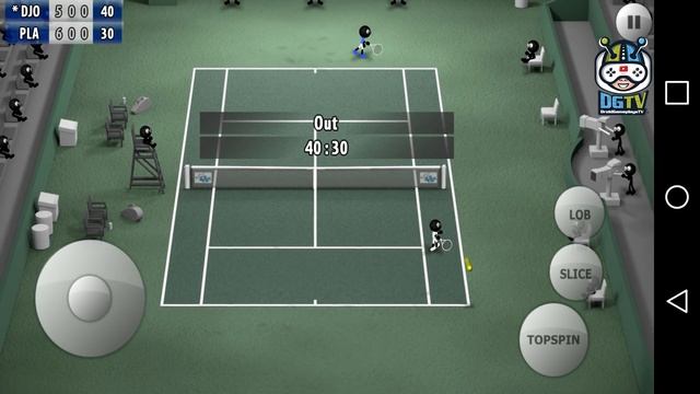 Stickman Tennis (by Djinnworks GmbH) Android Gameplay [HD] смотреть онлайн