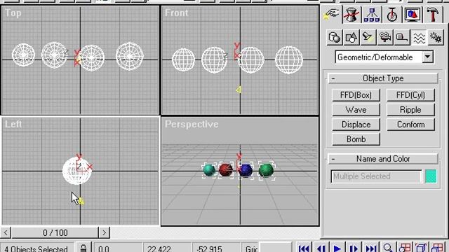 23 Select and Bind to Space Warp Tool смотреть онлайн