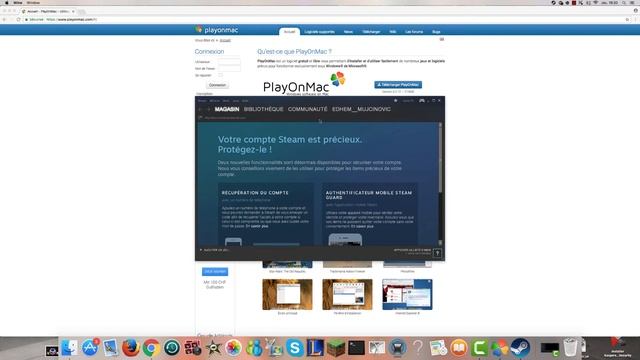 COMMENT JOUER DES JEUX PC SUR MAC AVEC STEAM !!!!