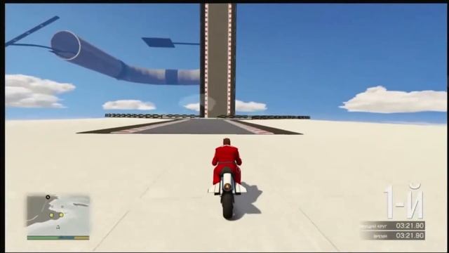 Первая гонка в GTA 5 oNLINE. Первый зритель и первые впечатления. смотреть онлайн