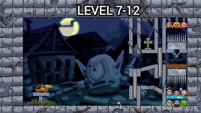 Crush the Monsters Roly Poly Walkthrough 7-1 7-20 #gaming #funny #crush #game #walkthrough смотреть онлайн