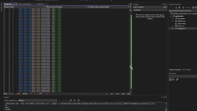 Junk Code Generator (C#) смотреть онлайн