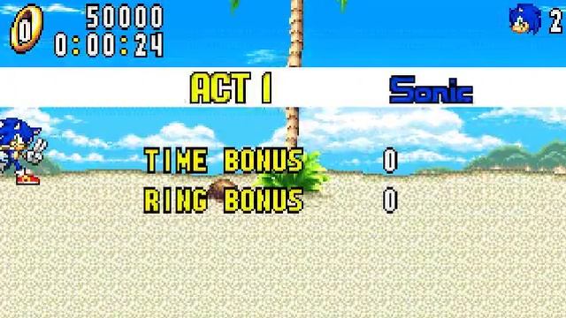 SonicGBA (Sonic Advance PC) - Definitely Actual Gameplay This Time смотреть онлайн