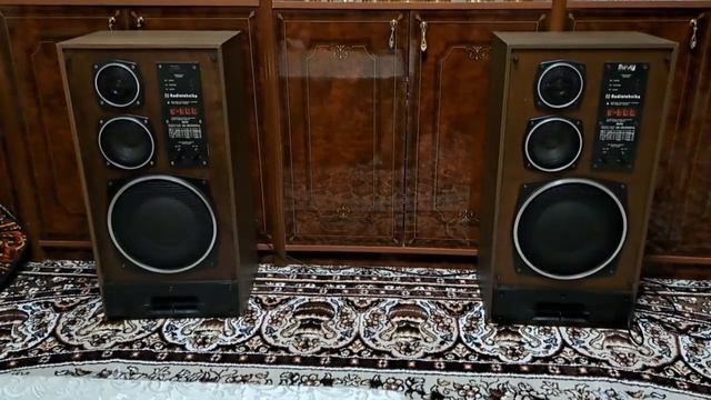 Radiotechnika S-90D, тест звука. смотреть онлайн