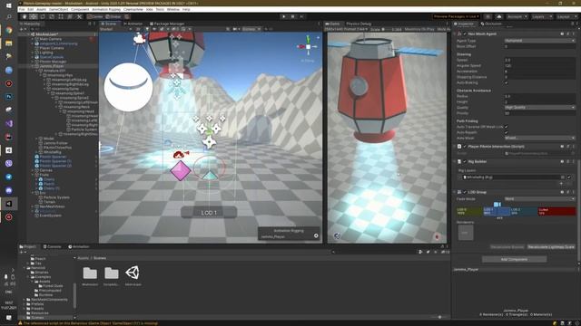 Unity - Lod (Level of Detail) - 74 смотреть онлайн