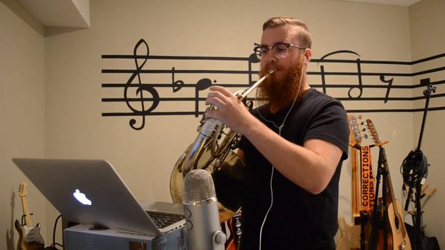 📯Magic!: Rude - Live Loop Cover - French Horn смотреть онлайн