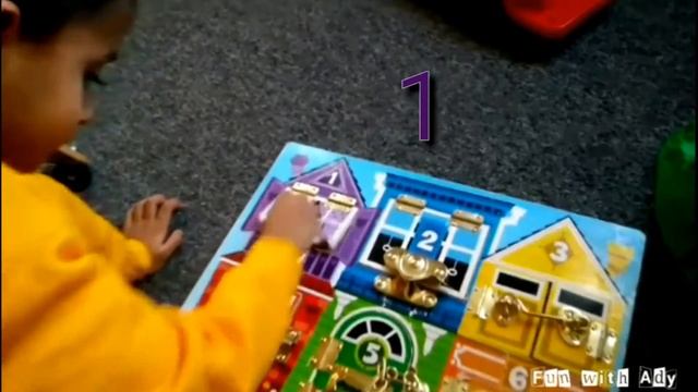 BALL PIT SURPRISE TOYS CHALLENGE,,Learning & counting numbers with what's behind the door GAME смотреть онлайн