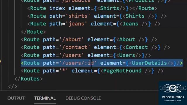 63 | Dynamic Routes In React Router | URL Parameters | React Router | Dynamic Routing (Hindi/Urdu) смотреть онлайн