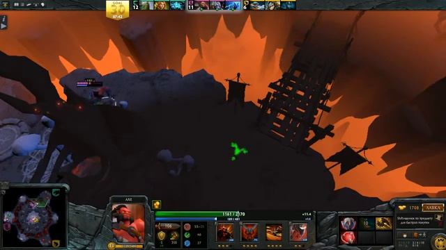 Dota 2 Overthrow #6 Начинающий танк смотреть онлайн