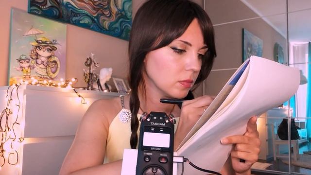 АСМР/ASMR Рисую сюрреалистичный портрет / Жвачка♥️ смотреть онлайн