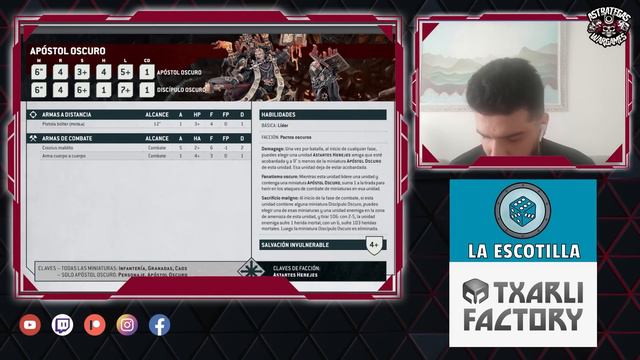 🌟INDEX MARINES ESPACIALES DEL CAOS🌟 Warhammer 40000 décima edición смотреть онлайн