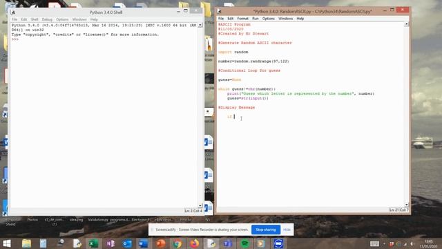 An Introduction to Python - Lesson 10: ASCII using Random, Ord & Chr смотреть онлайн