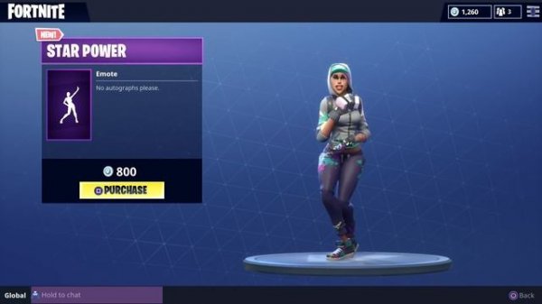 FORTNITE STAR POWER EMOTE! (1 HOUR)