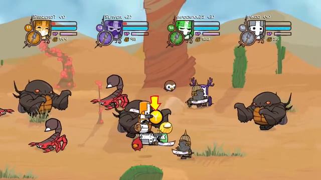 Castle Crashers Part 8- 69 LOL смотреть онлайн