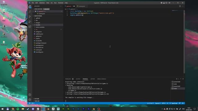 Decentraland SDK Tutorial - Import .glb files to SDK смотреть онлайн