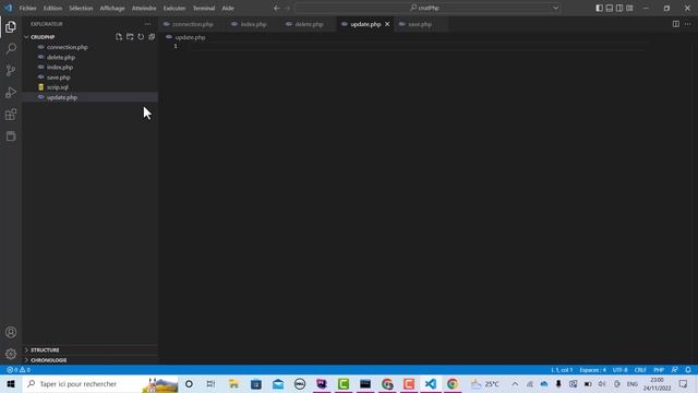 Application CRUD avec PHP MySQL et Bootstrap смотреть онлайн