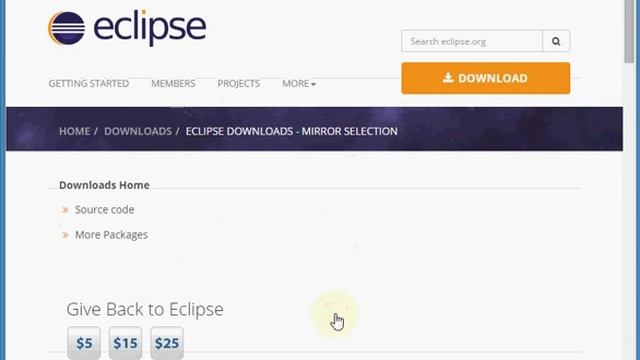 Tutorial: ¿Cómo bajar eclipse? смотреть онлайн