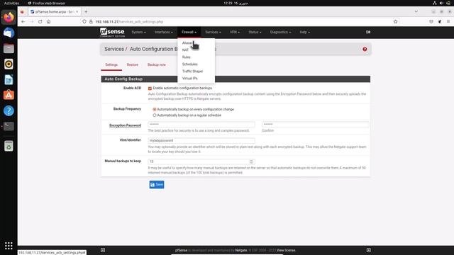 pfSense - AutoConfigBackup Remotely - Best Practices, make a backup of your configuration files смотреть онлайн