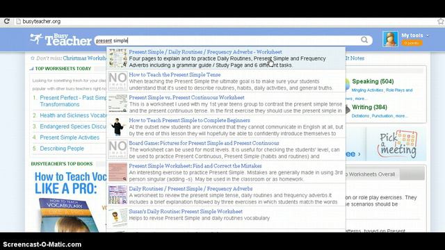 How to use busyteacher.com смотреть онлайн