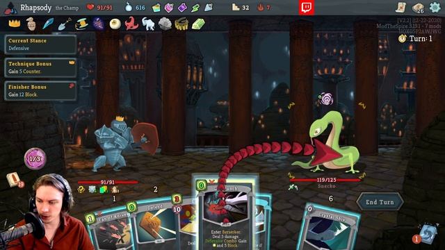 Speak of the Devil | Let's Play Slay the Spire Downfall - Episode 85 смотреть онлайн