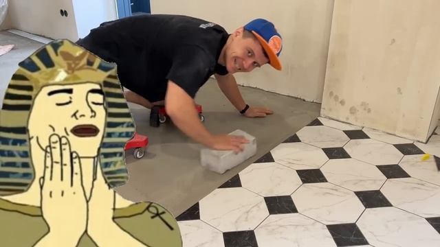 Ламинат и плитка в один уровень! Три способа отделки примыкания плитки и ламината. смотреть онлайн