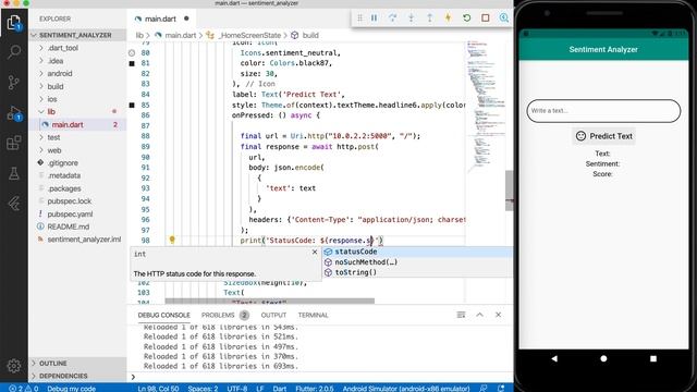 Deploy ML Model On Mobile App | Android & iOS | Sentiment Analysis смотреть онлайн